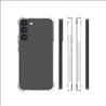 Samsung Galaxy S22 Anti shock silicone Doorzichtig Back Cover Telefoonhoesje
