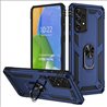 Samsung Galaxy A73 5G Blauw Back Cover Telefoonhoesje - Stevige ring