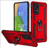 Samsung Galaxy A73 5G  Rood Back Cover Telefoonhoesje - Stevige ring