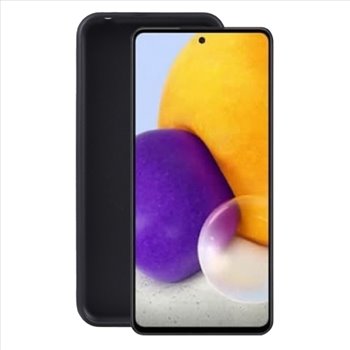 Samsung Galaxy A73  5G silicone Black Back Cover - TPU