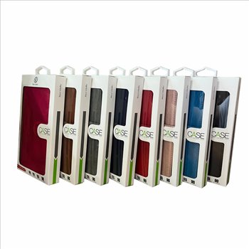 Apple iPhone 13 Pro Max Leatherette Grey L Book Case Smartphone Case