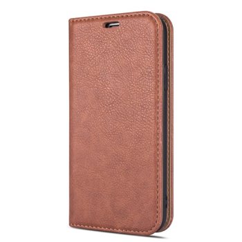 Magnetic Book case iphone 7/8 plus brown