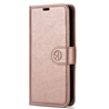 Samsung Galaxy A73 5G Leatherette Rose Gold Book Case - L