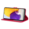 Samsung Galaxy A73 5G Leatherette Pink Book Case - L