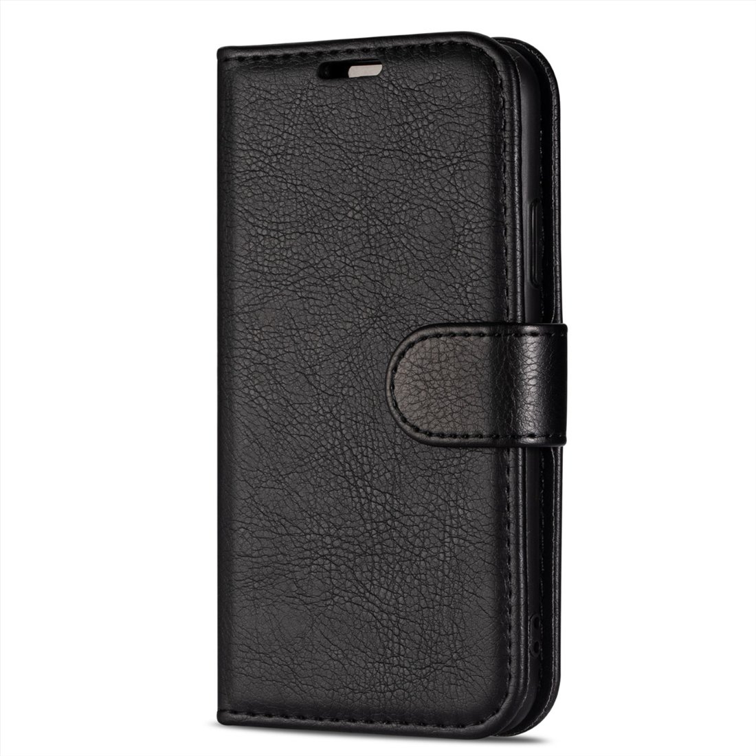 Samsung Galaxy A13 5G Leatherette Black Book Case - L