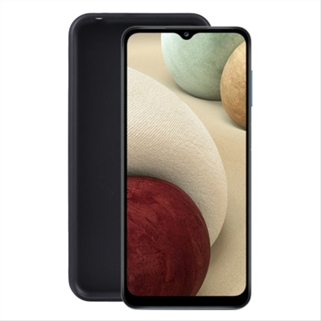 Samsung Galaxy A41 Silicone Black Back Cover