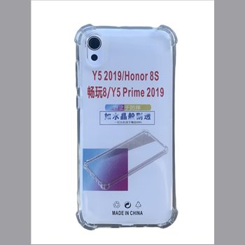 Huawei Y5 2018 silicone Doorzichtig anti shock Back cover Telefoonhoesje