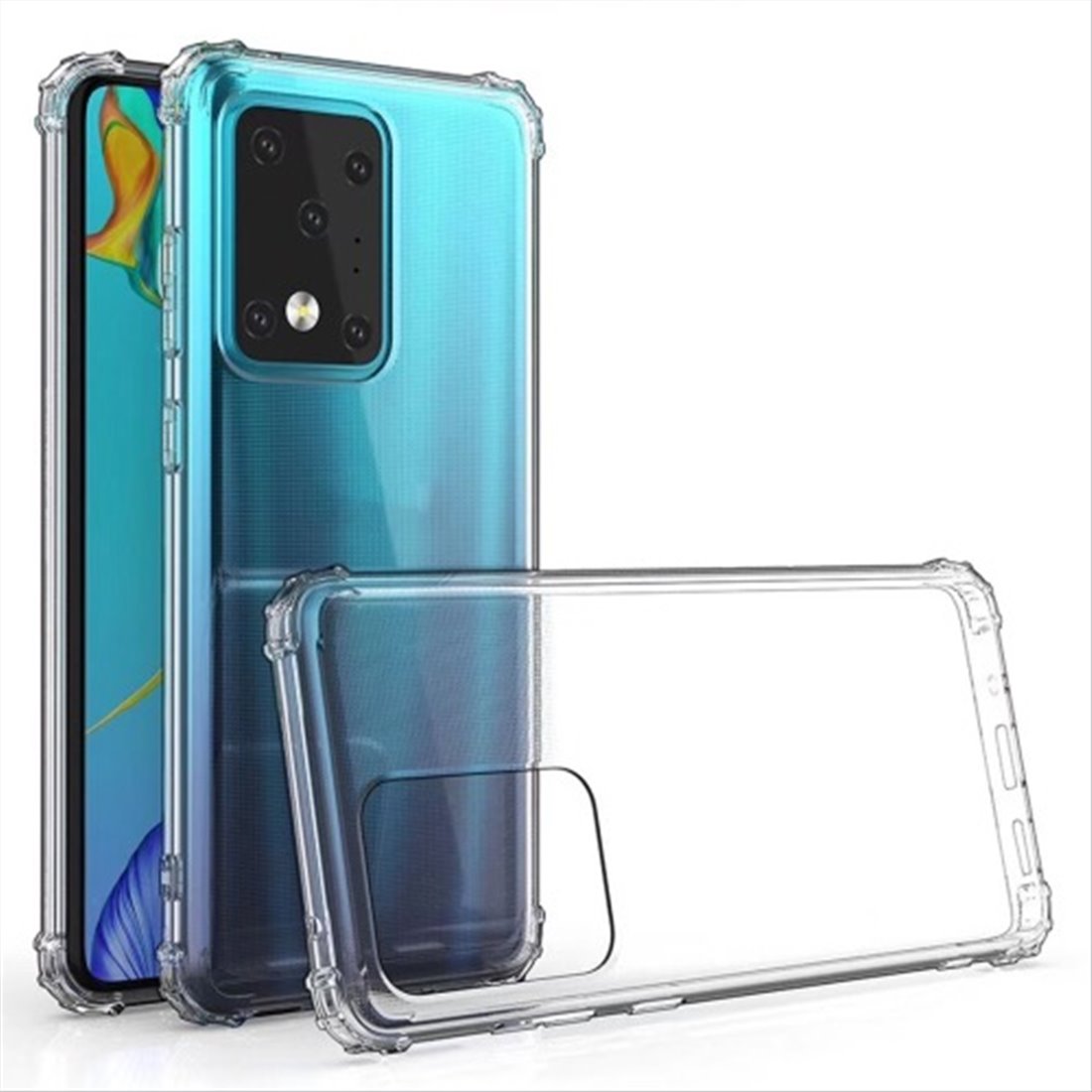 Samsung Galaxy S20 Ultra silicone Transparent Back Cover Smartphone Case