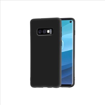 Samsung Galaxy S10e silicone Black Back Cover Smartphone Case