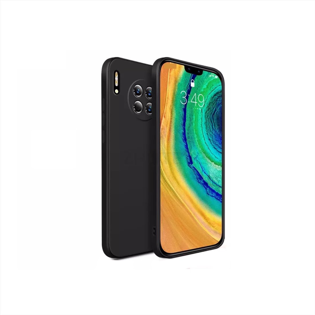 Huawei P30 pro silicone black  Back Cover Smartphone Case