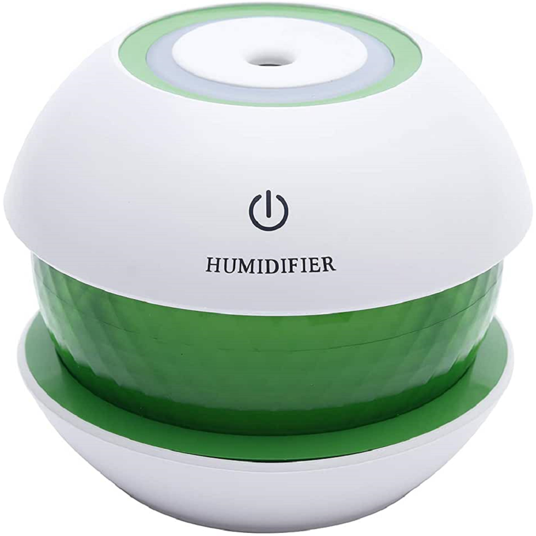 Humidifier Magic Diamond with USB Micro cable color Green white