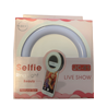 Selfie Ring Fill light + holder color white