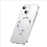 Apple iPhone 14  silicone Silver Back Cover Smartphone Case