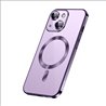 Apple iPhone 14 plus silicone purple Back Cover Smartphone Case