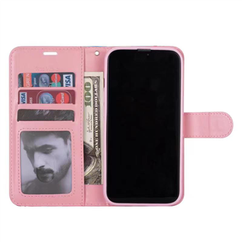 Apple iPhone 14 pro max Leatherette Print Book Case Smartphone Case (4)