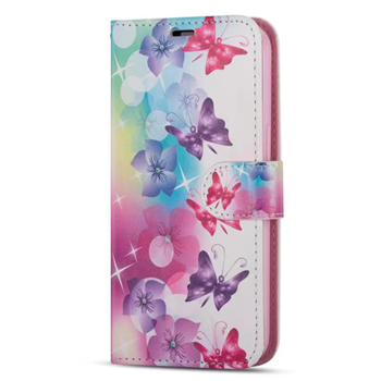 Apple iPhone 14 pro Leatherette Print Book Case Smartphone Case (4)