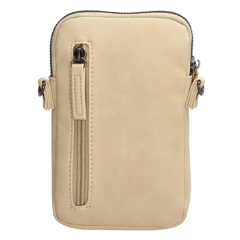 Deagles Phone bags+shoulder belt and space for cards color light tauqe