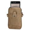 Deagles Phone bags+shoulder belt and space for cards color Taupe