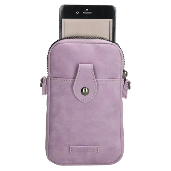 Deagles Phone bags+shoulder belt and space for cards color Lila