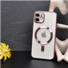 Apple iPhone 12 silicone Rose gold Back Cover Smartphone Case