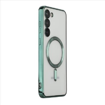 Samsung Galaxy S23 plus silicone Dark green Back Cover Smartphone magsafe Case