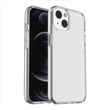 Apple iPhone 15 plus silicone Transparent Back Cover Smartphone Case