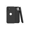 Apple iPhone 12 Mini PU Black Back Cover Smartphone Case