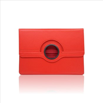 Apple iPad 2/3 artificial leather Red Book Case Tablet