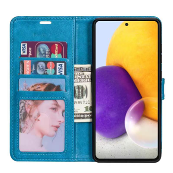 Samsung Galaxy S23 FE 5G Leatherette Light blue L. Book Case