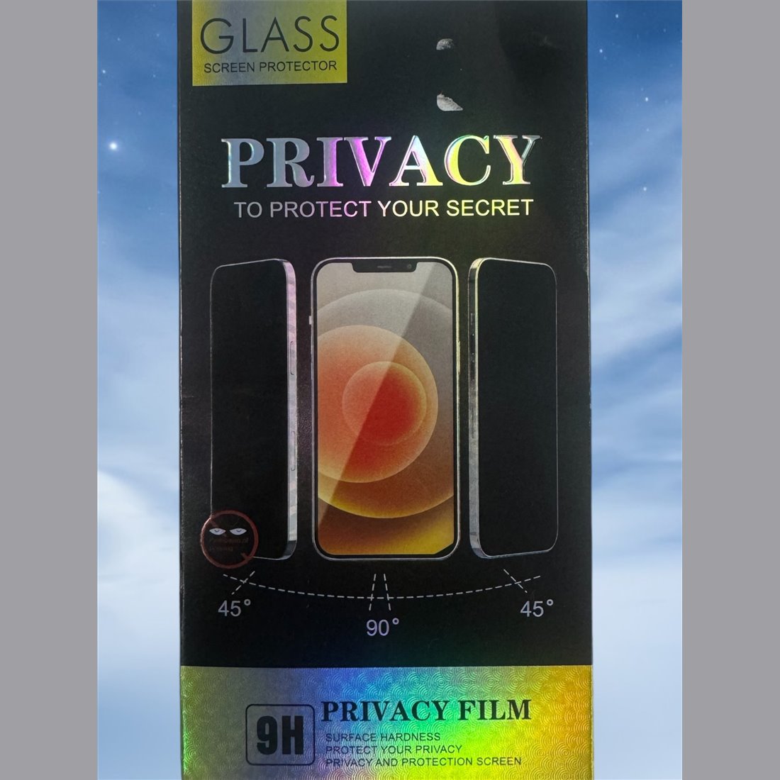 Apple iPhone 15 pro 5D Privacy Smartphone screen protector