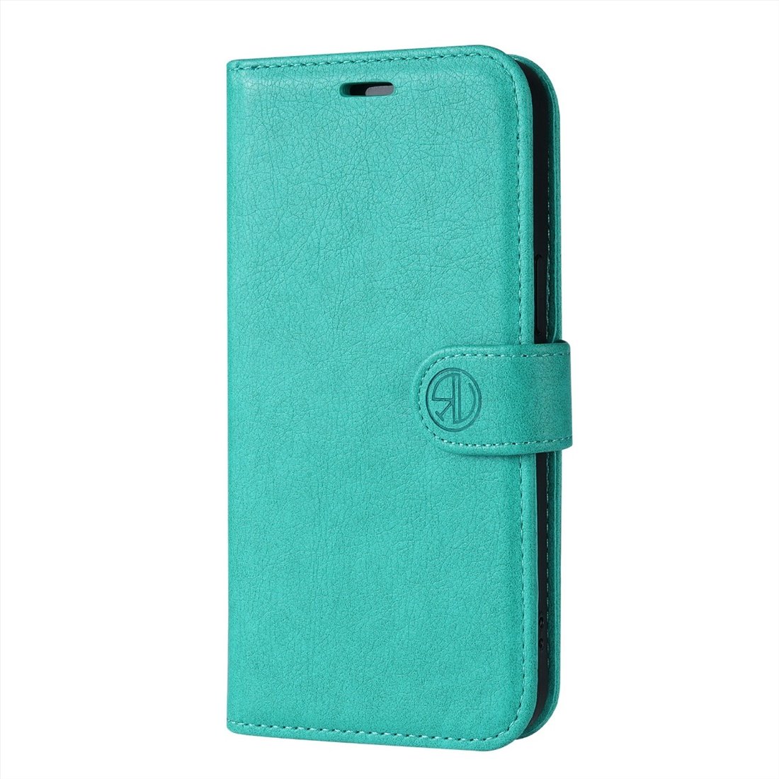 Apple iPhone 15 Pro Leatherette Terquoise L Book Case Smartphone Case