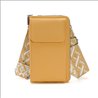 Rico Vitello Phone bags+shoulder belt and space for cards color Yellow