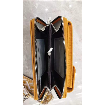 Rico Vitello Phone bags+shoulder belt and space for cards color Yellow