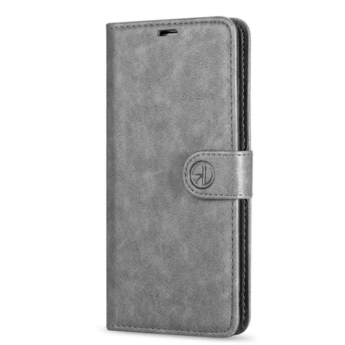 Apple iPhone 16 Leatherette Grey L Book Case Smartphone Case