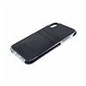 Genuine leather back cover for Xs black