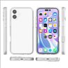 Apple iPhone 16 silicone Transparent Back Cover Smartphone Case