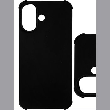 Apple iPhone 16  Black TPU Back Cover Smartphone Case