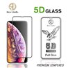 High quality Screen protector 5D iPhone pro (xs) max Zwart