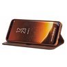 Magnetic Bookcase Samsung Galaxy S8 dark brown