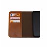 Magnetic 2 in 1 Book case iphone 11 pro max Bruin