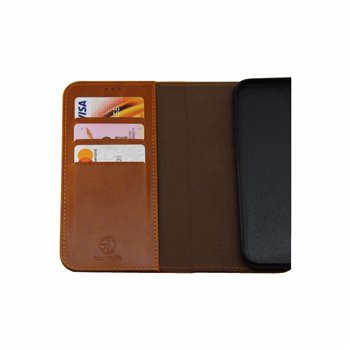 Magnetic 2 in 1 Book case iphone 11 pro Brown