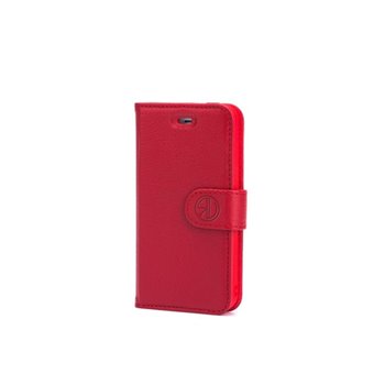 Genuine Leather Bookcase Samsung Galaxy S6 Red