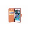 Genuine Leather Bookcase iPhone 6/6S light brown