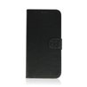 Echt Leren Book Case iPhone 5S/SE Zwart