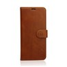 Genuine Leather Book Case Galaxy S10 light brown
