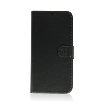 Genuine Leather Book Case Samsung Galaxy S7 Edge Black