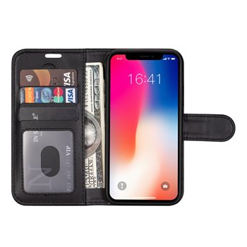 Wallet Case L voor iPhone 5 SE zwart