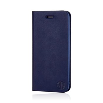 Magnetic Bookcase Samsung Galaxy S7 Edge Donker Blauw