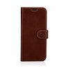 Genuine Leather Book Case Samsun Galaxy S20 Dark brown