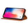 Magnetic Book case For iphone 11 pro brown